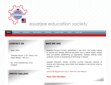 Tablet Screenshot of essarjee.com